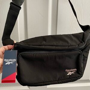 Reebok Black RACHEL FANNY PACK NWT UNISEX